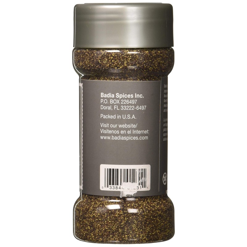 Badia Black Pepper Ground, 6 Ounce