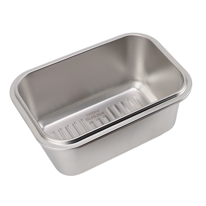 304 Stainless Steel Food Storage Container with Lid Leakproof Bento
