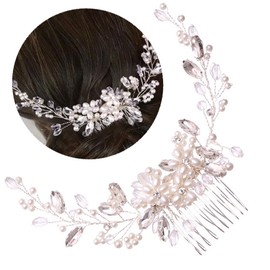 Changyeah Bridal Hair Comb, Crystal Bridal Hair Accessories, Wedding Hair Clip, Wedding Decoration