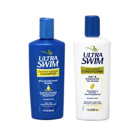 UltraSwim Dynamic Duo Repair Champú y acondicionador, 7 onzas líquidas.