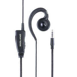 Midland MA29-777 PRO Headset Microphone + PTT-1 Pin 3.5mm This model is designed to be worn on both ears to ensure hygiene.