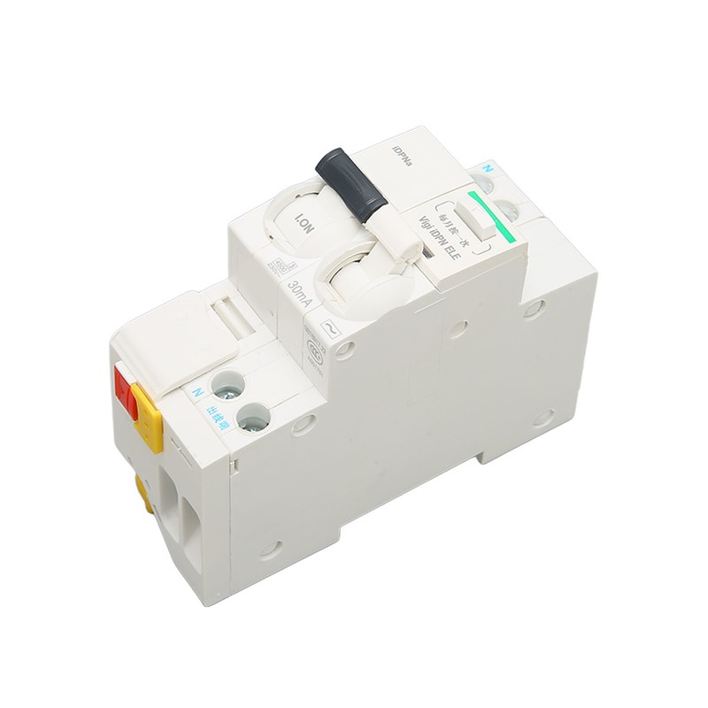 Circuit Breaker Air Switch 1P N AC 230V Leakage Protection