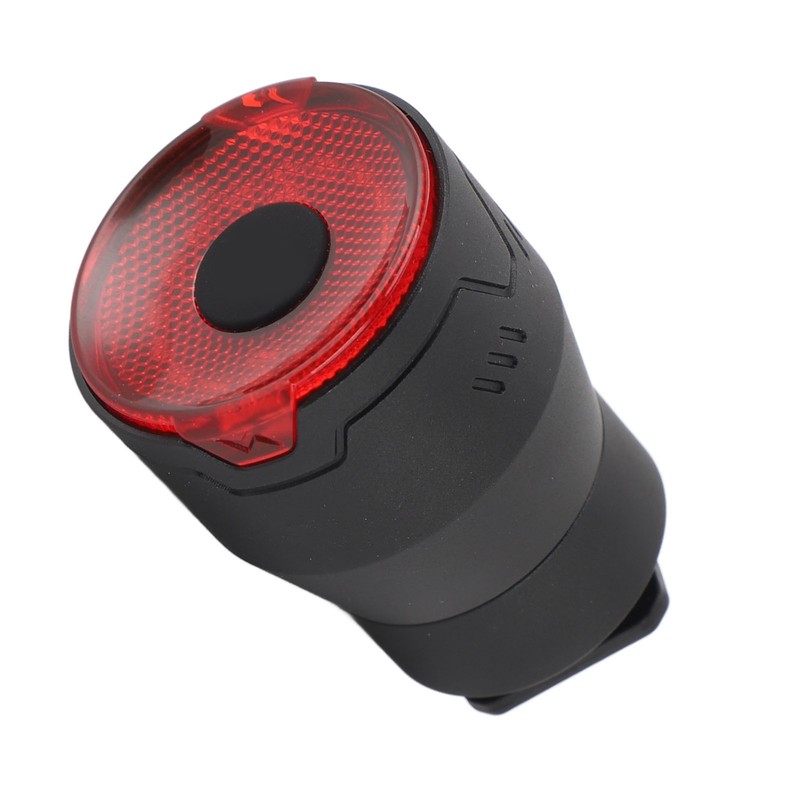 Smart Bike Tail Light Automatic On Off Rechargeable Red Back