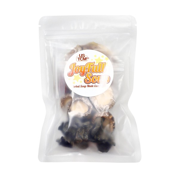 JoyFull Soup White Mushroom & Cuttlefish Soup Mix 花菇墨魚湯料包 1-2 Servings 30g