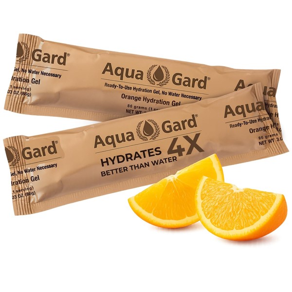 Aqua-Gard - Approved Emergency Hydration Gel for Disaster Preparedness, Survival