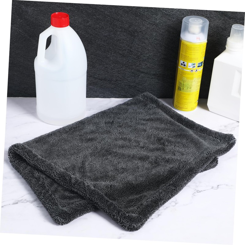 Alipis Thickened Car Wash Towels Dual Sided Drying Cloths for
