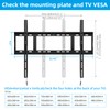 HOME VISION Heavy Duty Fixed TV Wall Mount Bracket, 264