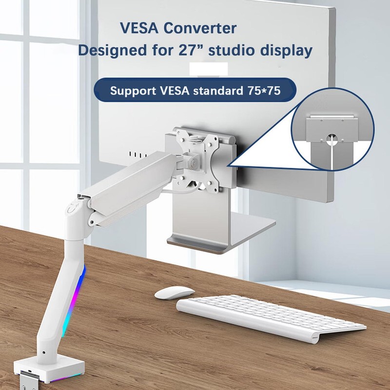 HEHELISAIL Vesa Monitor Arm Mounting Kit Vesa Converter for 27
