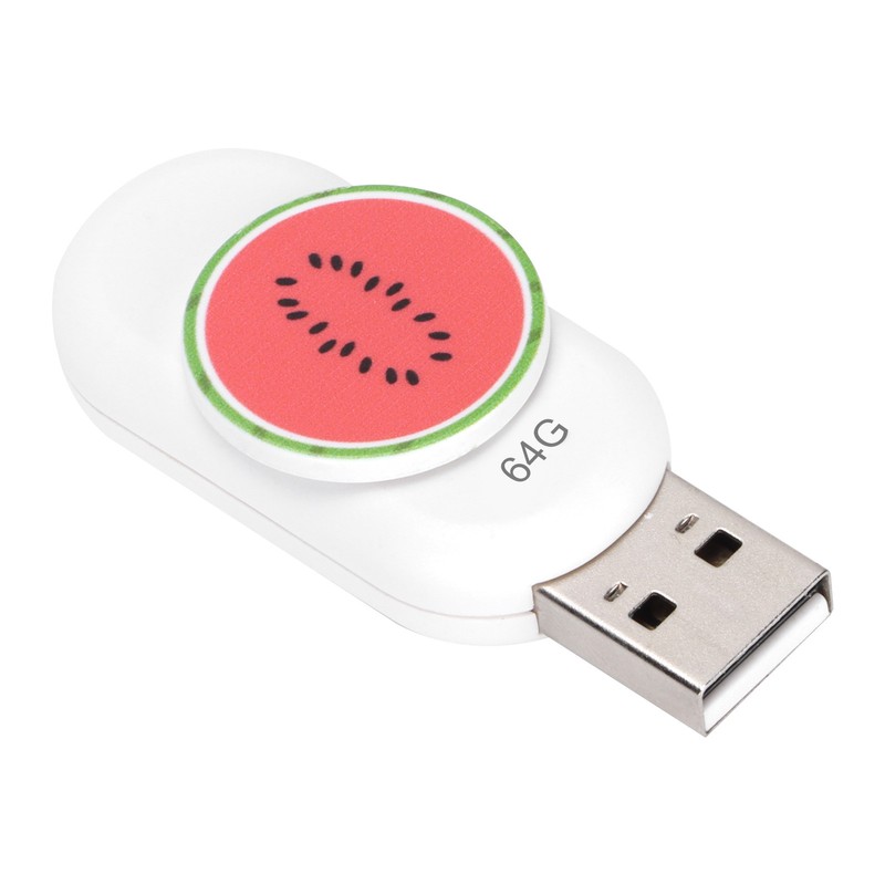 USB Flash Drive Innovative Watermelon Shape Portable Durable Stable Moistureproof