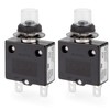 Thermal Circuit Breaker, DIYhz 20 Amp Push Button Manual Reset