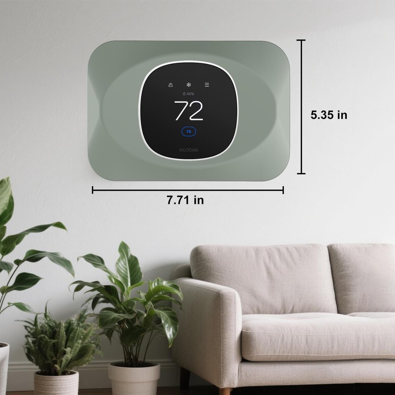 Wall Plate Cover Compatible with New 2025 Ecobee Smart Thermostat
