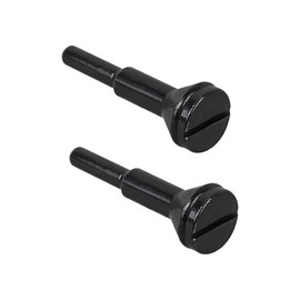 CMENINCY 48-07-2486 Compatible wit Milwau-kee 1/4" Arbor Cut-Off Wheel Adapter - Aluminum Oxide Grit, Silver Steel, Compatible with Die Grinder 2-Pack