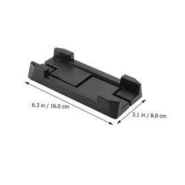 Gatuida Mobile CPU Stand Adjustable Computer Host Holder Stable Desktop CPU Shelf for Office Home Use Non Slip Plastic Base Supports ATX Case and Gaming Towers