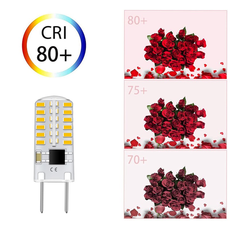 TAIYALOO G8 LED Bulb Dimmable, T4 JCD Type Bi-Pin Base,