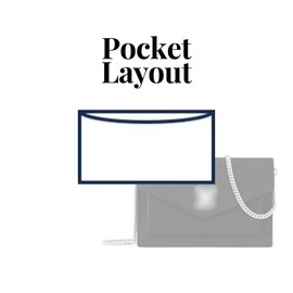 SAMORGA (1-127/ LV-MyLockMe-Pochette-U Bag Organizer for LV Mylockme Chain Pochette Bag Organizer Insert Innerbag (1.2mm Soft Pink)