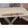 Household Essentials Wide Mega Ironing Board 4-Leg, Steel Top Pressing