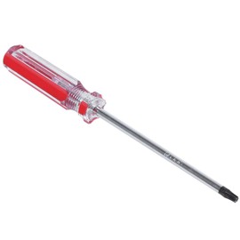 Torx Screwdriver Security Magnetic Star Screw Driver with CR-V Shaft and Non-Slip Handle (T15)