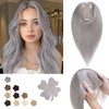 Benehair Clip in Top Hairpieces for Women with Thinning Hair