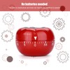 Yunnyp Mechanical Kitchen Timer Tomato Shape, 60 Minutes 360 Degree