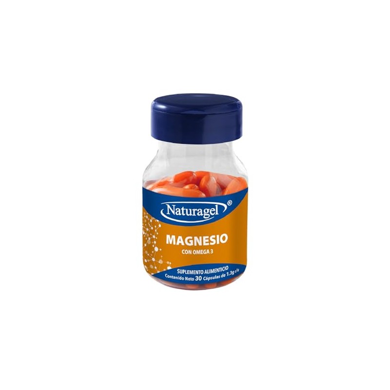 Naturagel Óxido de Magnesio con Omega 3 – Cápsulas |