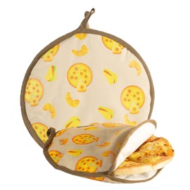 Oaygat Tortilla Warmer Pouch 12 Inch Tortilla Wrap Storage Container Insulated Bag Holder Server Pouch Tortilla Warmer Bag Tortilla Holder Warmer Pouch Tortilla Keeper Holder Tortilla Pouch Roti Pouch