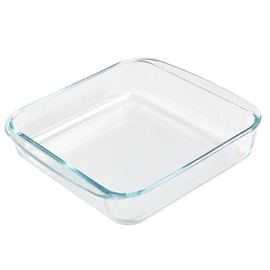 1.6-Qt Basics Square Tempered Glass Baking Dishes
