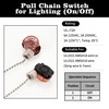 Hunter Ceiling Fan Light Switch E87438 - Pull Chain Switch,