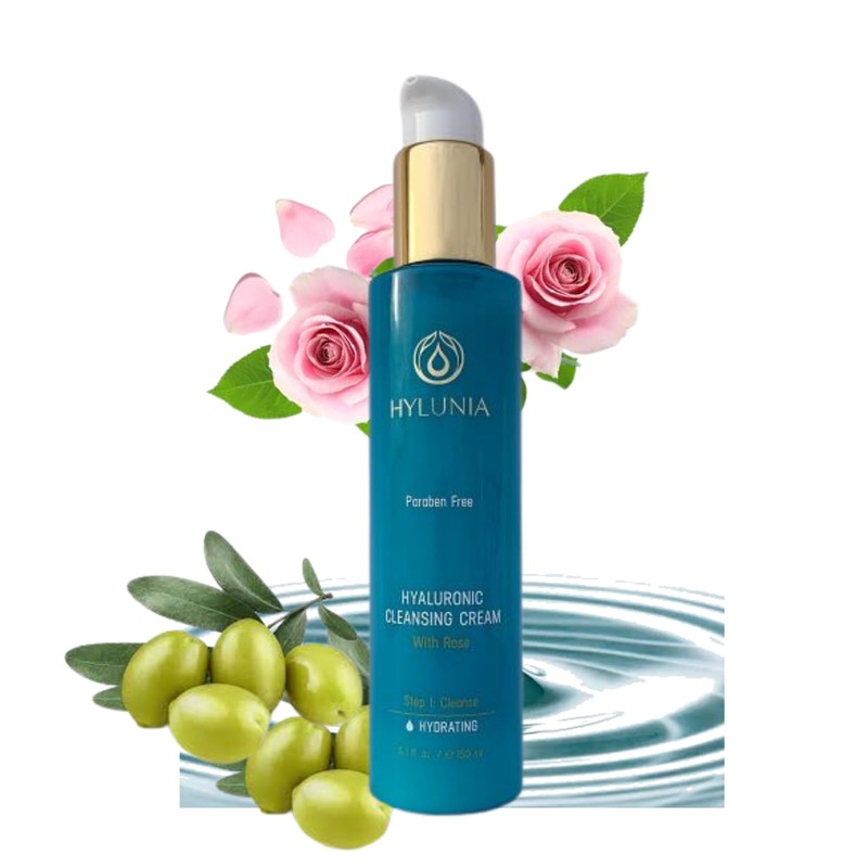 Hylunia Hyaluronic Cleansing Cream – Hydrating & Soothing Facial Cleanser