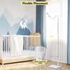 Baby Monitor Floor Stand Mount Compatible with HelloBabyHB6550/HB65/HB40/HB6339/ANMEATE SM24, Baby