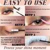 HOHADBR 8-16mm DIY Lash Clusters Kit Natural Individual Lashes Fairy
