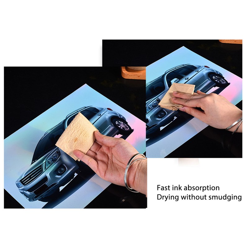 20 Sheets A4 Printable Holographic Sticker Paper Waterproof Fast Dry