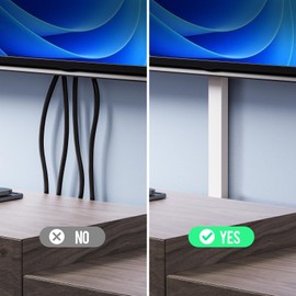 68in Cord Covers for 4 Wires on Wall, Large Cord Hider White Raceway, Paintable Cable Hider for Wall Mount TV, Wire Covers for Cords, Cable Concealer, W1.18in H0.67in