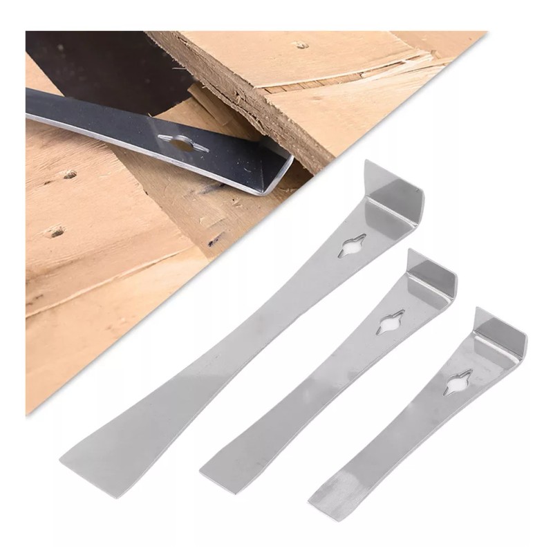 generic Herramienta De Barra De Palanca De 3 Piezas Acero