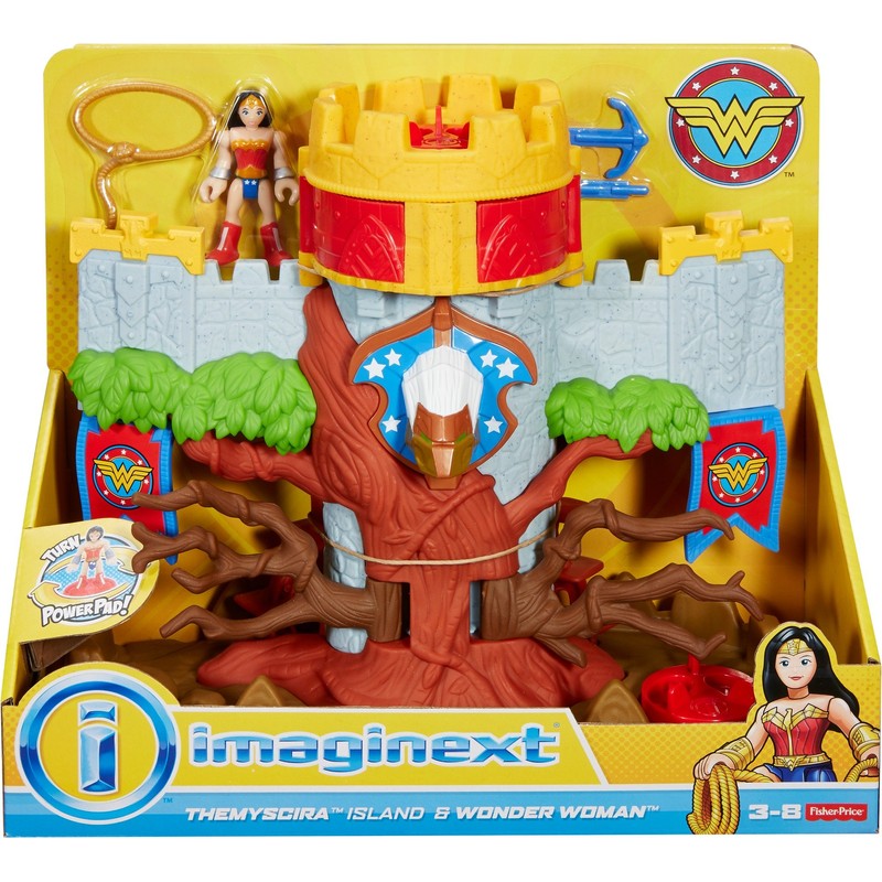 Fisher-Price Imaginext DC Super Friends, Themyscira Island & Wonder Woman