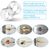 RXKFIGX 20pcs Door Handle Bumper Guards Door Handle Bumper Guards