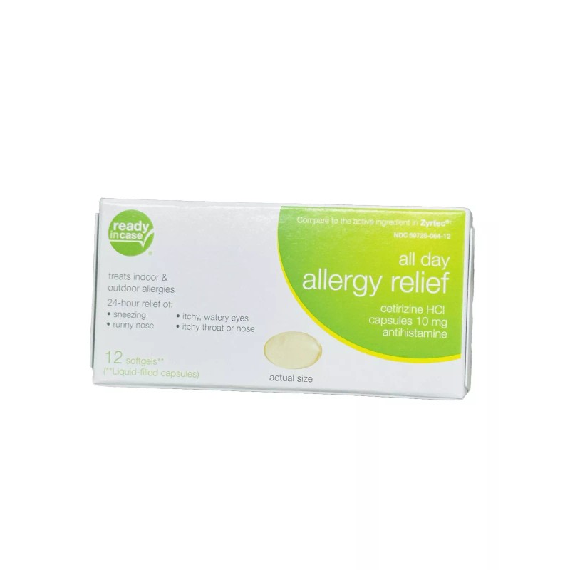 Allergy Relief Ready Incase All Day Allegy Relief -24 Hours