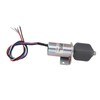 12V Electric Exhaust Solenoid High Accuracy Anti Interference 4 Wire