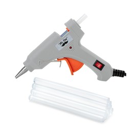 Mr. Pen- Hot Glue Gun Kit, 20W, Gray, With 10 Sticks, Mini Craft Gun Set