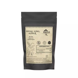 Heroot Organic pippali/Long pepper powder (Piper Longum) Remedies Respiratory disorders - 50 gm