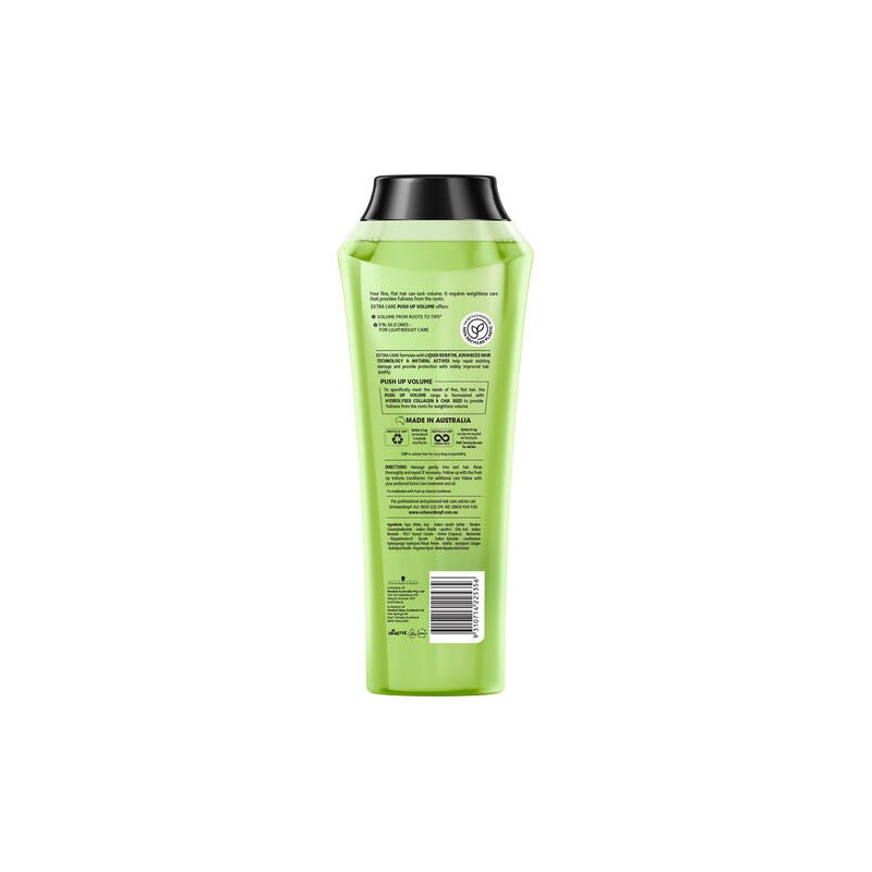 Schwarzkopf Extra Care Push Up Volume Shampoo 400ml
