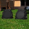MIKK 2 Pack Solar Rock Speakers Outdoor Waterproof Patio with