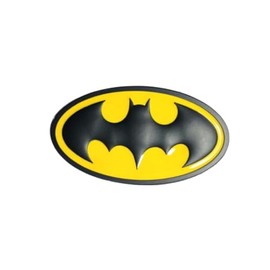 Fan Emblem DC Comic Logo for Vehicles (Black-Yellow)