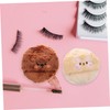 TOVINANNA 2pcs Fluffy Makeup Powder Puff Long Plush Body Powder