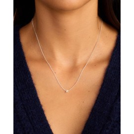 gorjana Wilder Mini Alphabet Necklace X