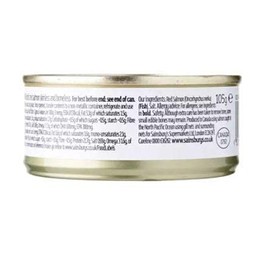 Sainsbury's Wild Pacific Red Lachs Hautfrei und Knochenlos, 105 g – Wild Pacific Red Lachs Hautlos und Knochenlos.