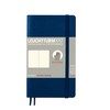 LEUCHTTURM1917 - Pocket A6 Plain Softcover Notebook (Navy) - 123