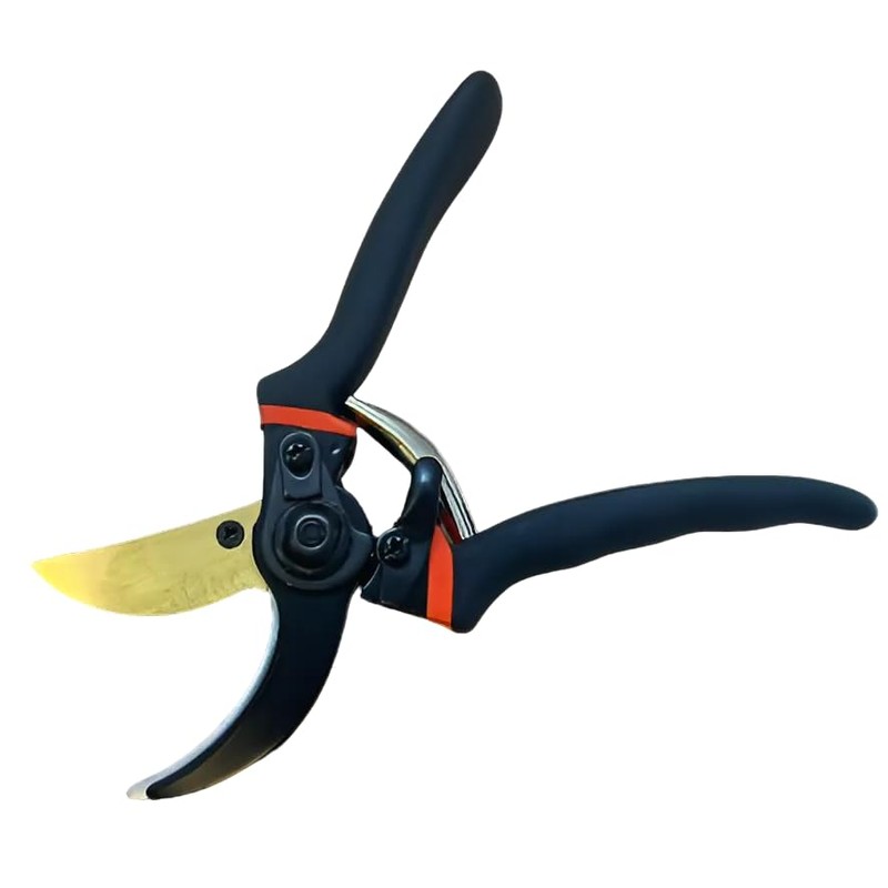 Efforias 8" Professional Secateurs Premium Titanium Bypass Pruning Shears, Hand