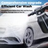 Electric Foam Sprayer,2L Portable Rechargeable Cordless Pressurized Spray Foam Cannon,