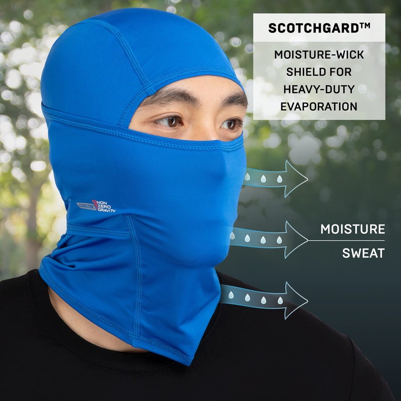 Nonzero Gravity Cooling Balaclava Face Mask (Blue)