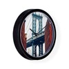 CafePress George Washington Bridge New York City 10" Wall Clock